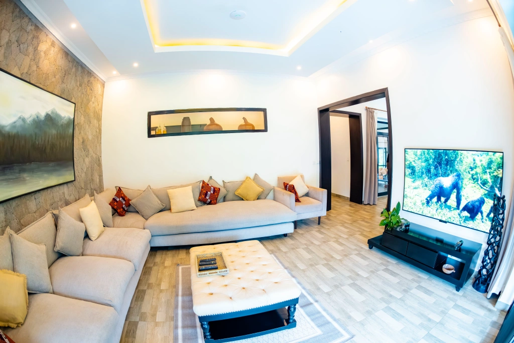 Farmhouse Rwanda - Rubibi Main House Living Room 5