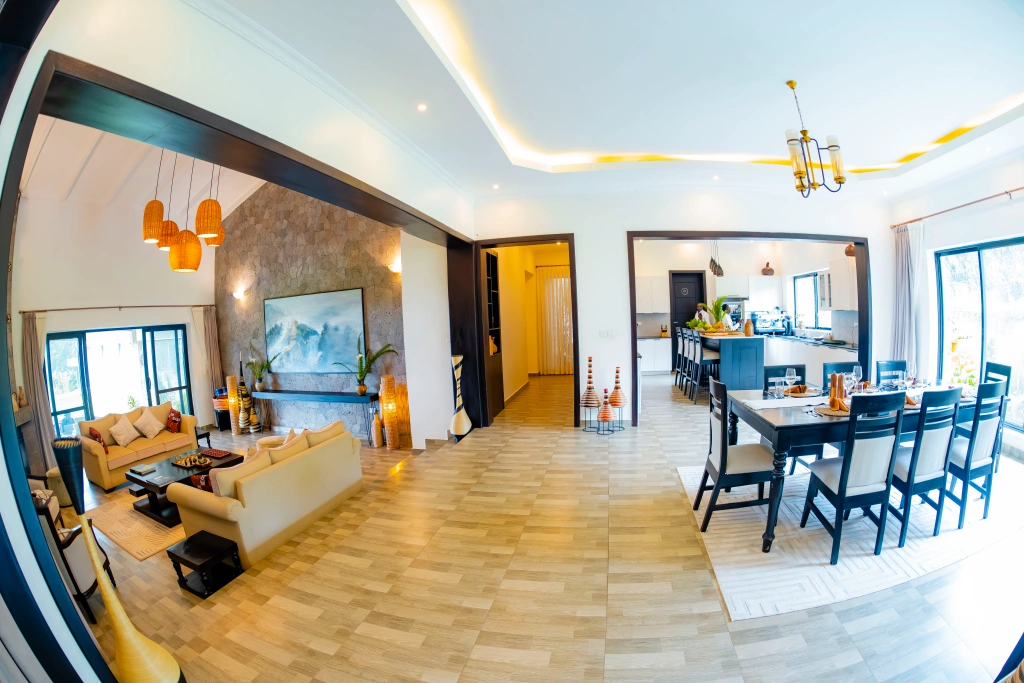 Farmhouse Rwanda - Rubibi Main House Living Room